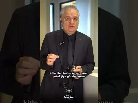 Genç bir erkekte testiste ele gelen sertlikte ilk olarak ne düşünmeliyiz?